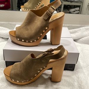 Dolce vita suede used shoes, size 9.5.